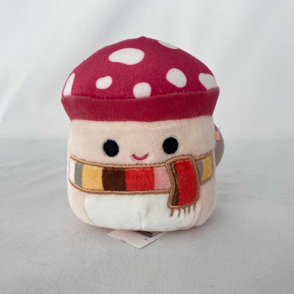 Malcolm the Mushroom 4” Fall Squishmallow HTF NWT